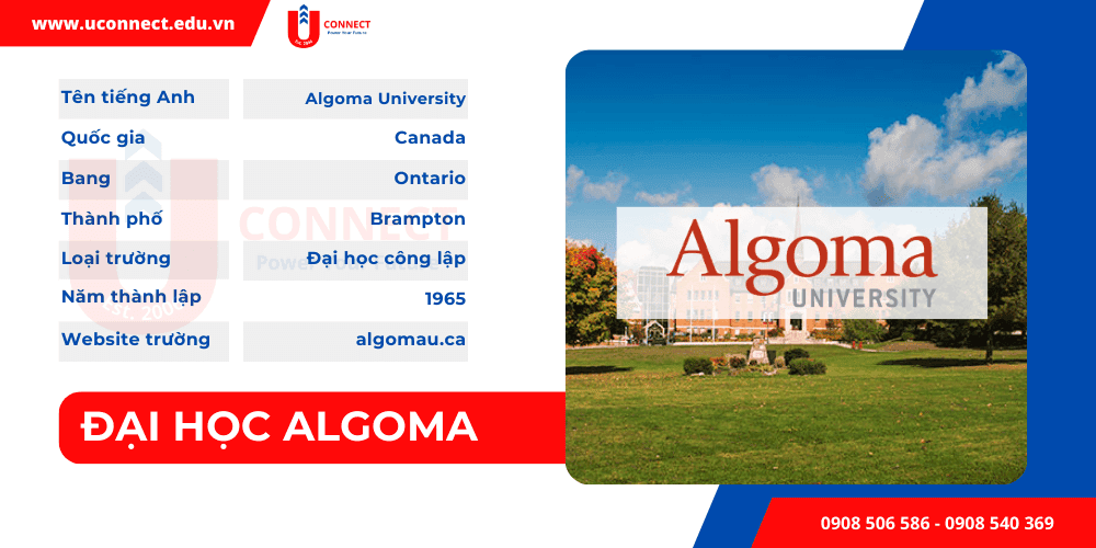 Học bổng Đại học ALGOMA, bang Ontario - Canada